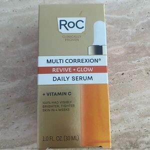 NEW RoC Skincare Multi Correxion Revive + Glow Daily Serum with Vitamin C